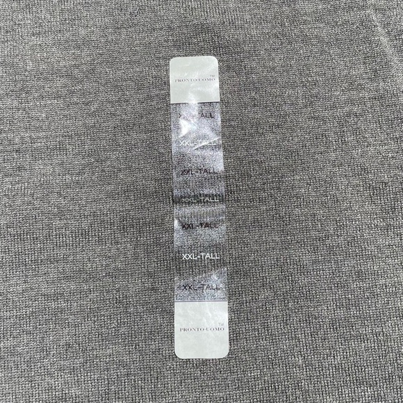 NEW Pronto Uomo Merino Wool Sweater Mens Size 2XLT Green - Picture 5 of 6